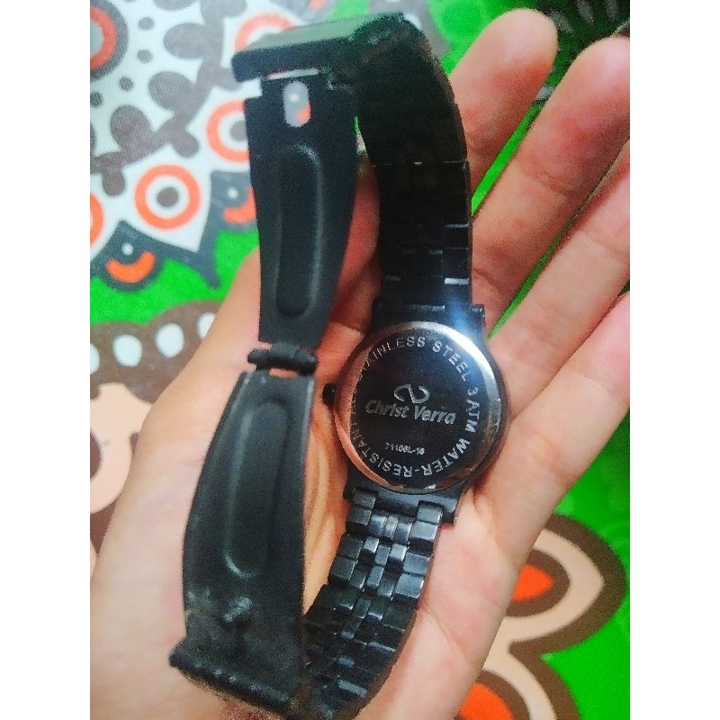 jam wanita merk christ verra original
