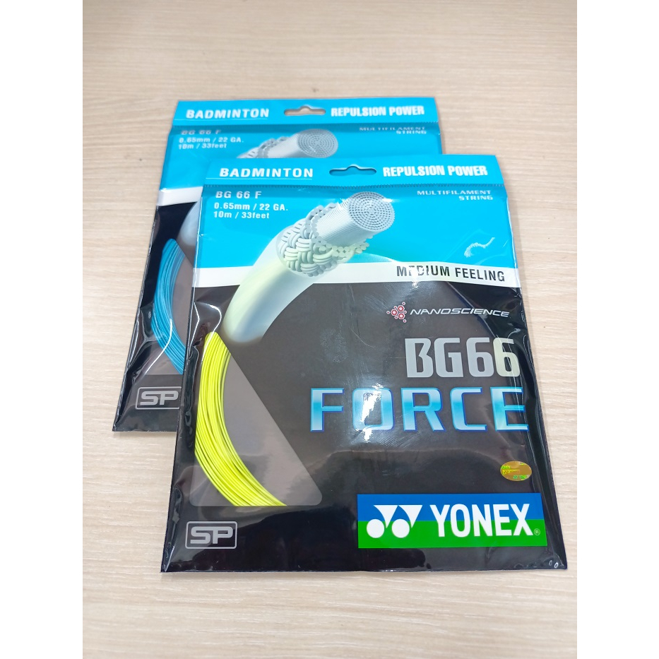 Senar Bulu Tangkis BG 66 Force Yonex Raket Bulu Tangkis Senar Yonex Original