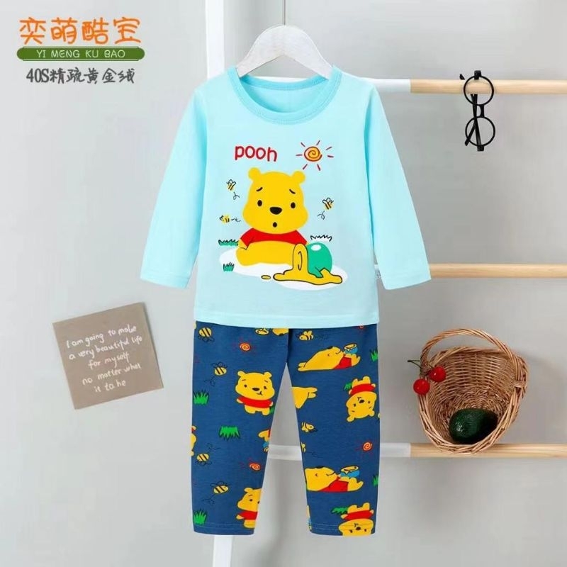 Baju tidur anak-anak bahan premium impor/PP KUBAO bahan organik tingkat 1(55.60.65)