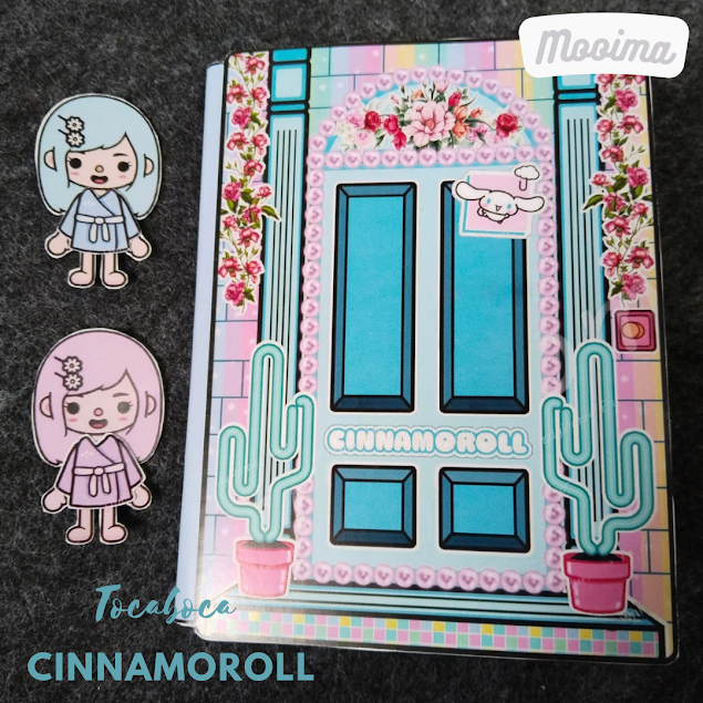 Toca boca cinnomoroll paper doll house toca boca life word