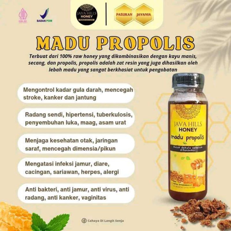 

Madu propolis Madu Murni madu javahills honey