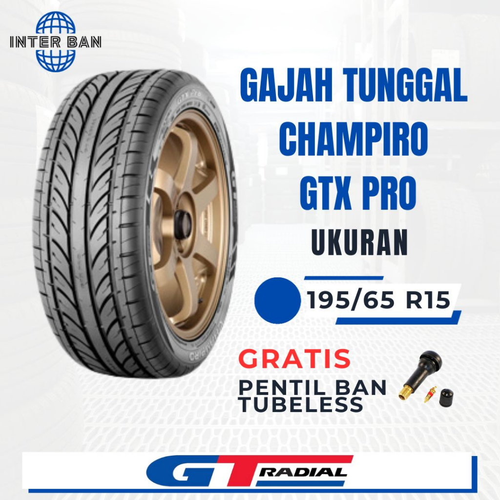 Ban GT 195/65 R15 Champiro GTX PRO