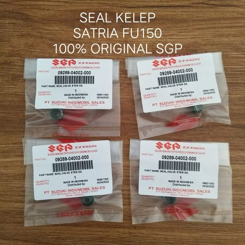 SEAL KLEP KELEP SATRIA FU 150 ORIGINAL SUZUKI ASLI SGP