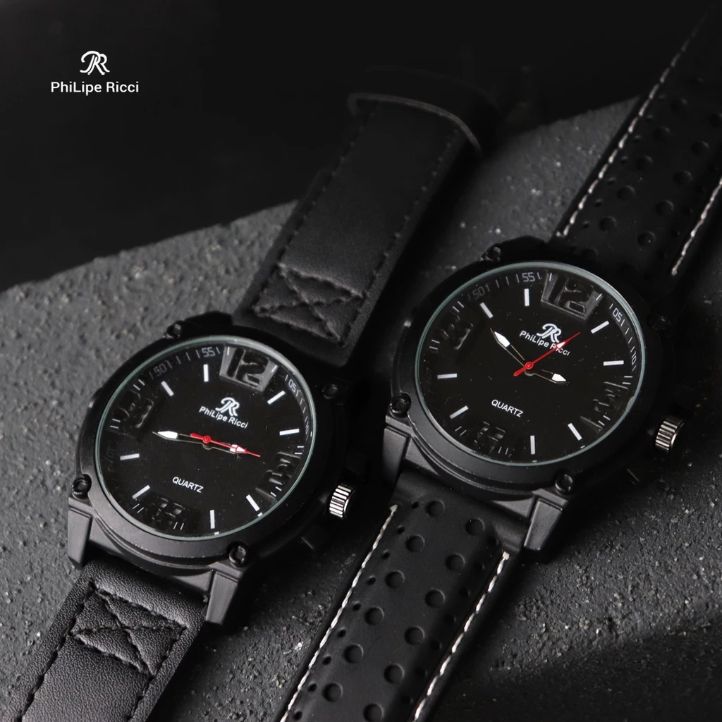 Jam tangan original pria cassual Philipe Ricci 6453