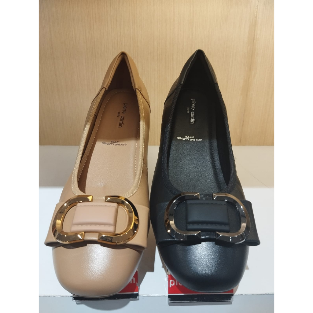Sepatu Formal Wanita Pierre Cardin 1511 Warna Hitam dan Coklat Tersedia Berbagai Ukuran