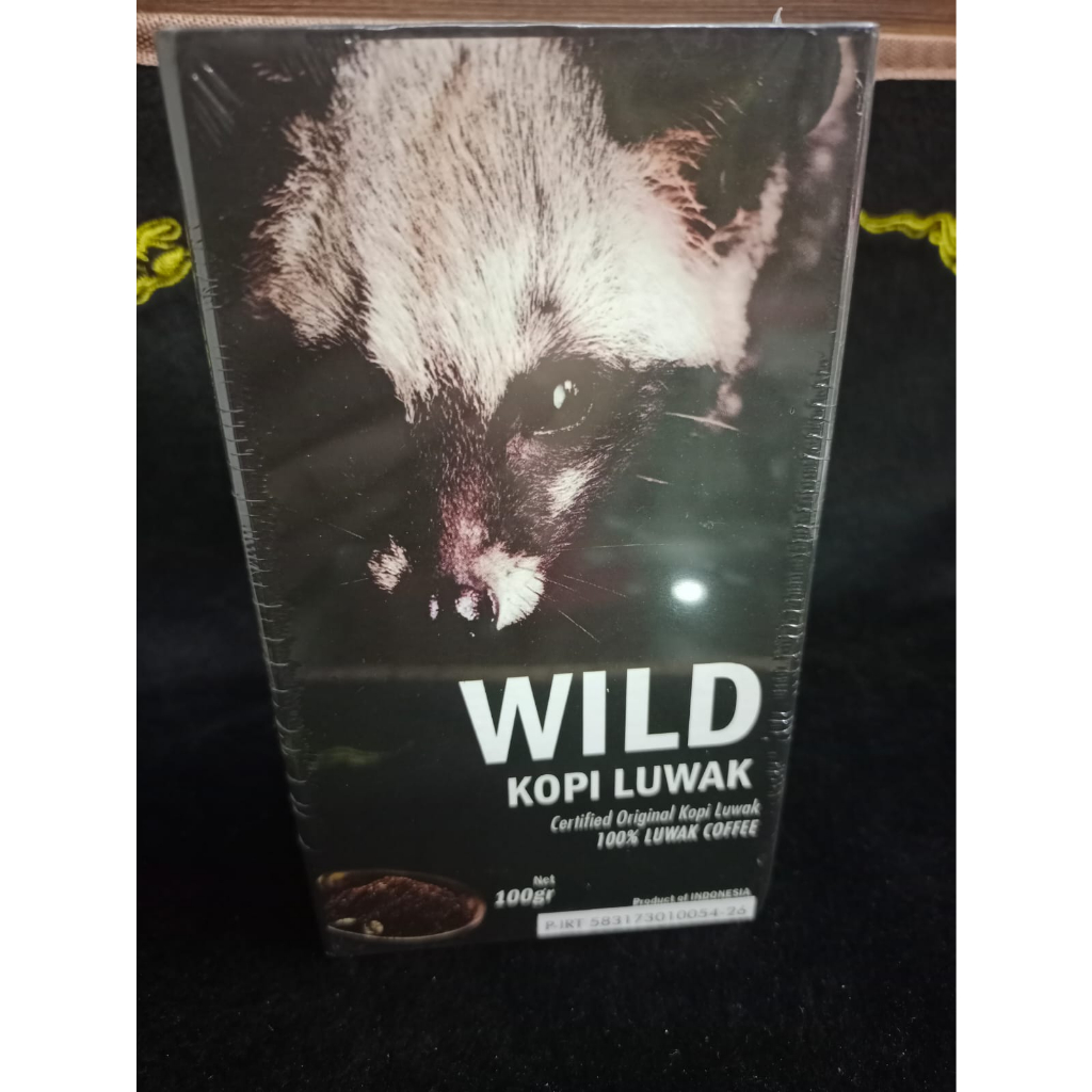 

Worcas Coffee Wild Kopi Luwak Box 100gr 野生猫屎咖啡