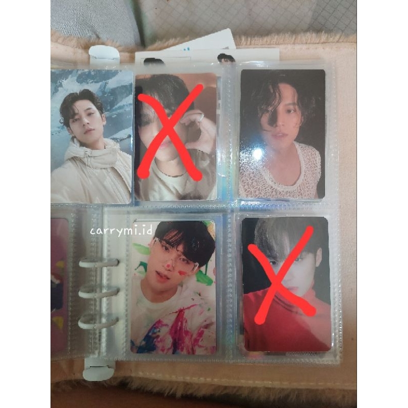 PC MINGYU SEVENTEEN SET, WTS PC SEVENTEEN, PC MINGYU