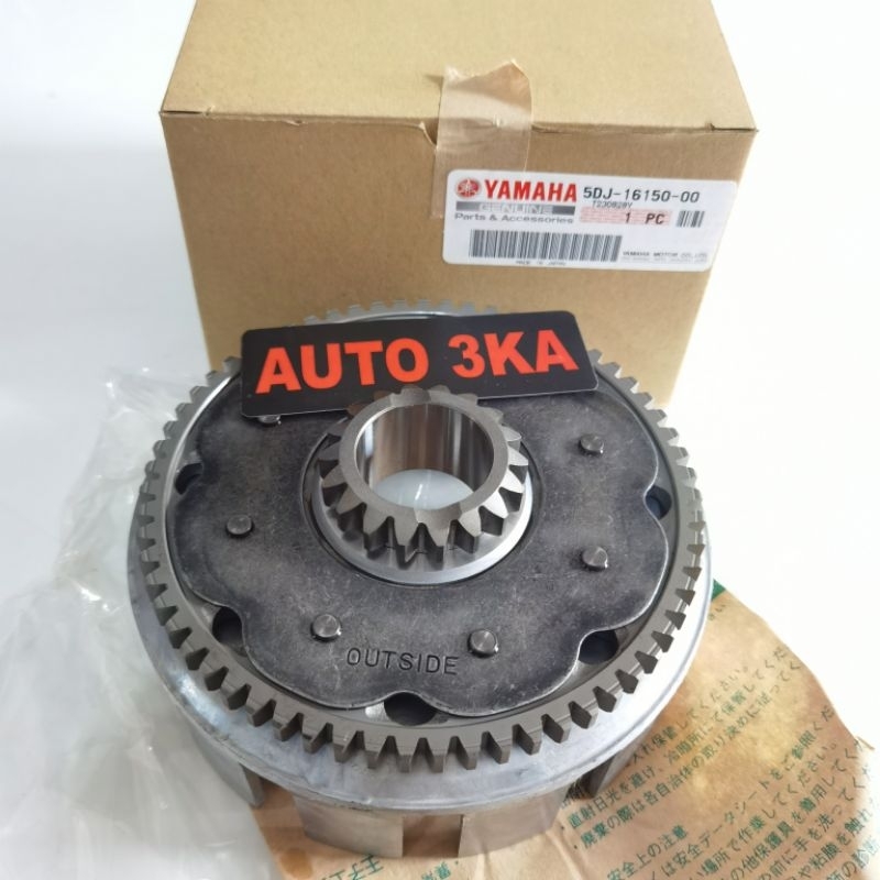 RUMAH KOPLING YZ 250 YZ250 PRIMARY DRIVEN GEAR HOUSE KOPLING YAMAHA YZ250 ORI ORIGINAL 5DJ-16150-00