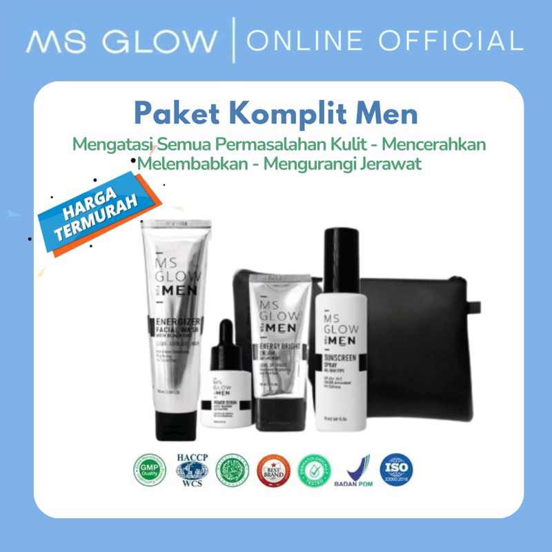 Ms Glow Men Paket Lengkap
