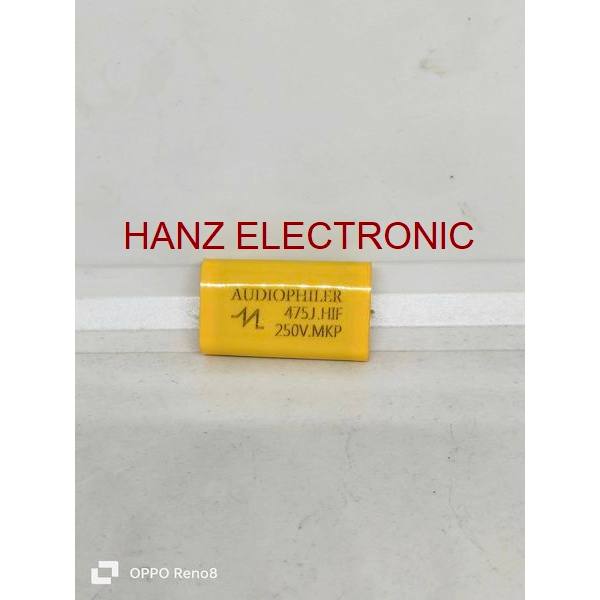 KAPASITOR AUDIOPHILER 475 J HIF NONPOLAR TAHANAN TWEETER