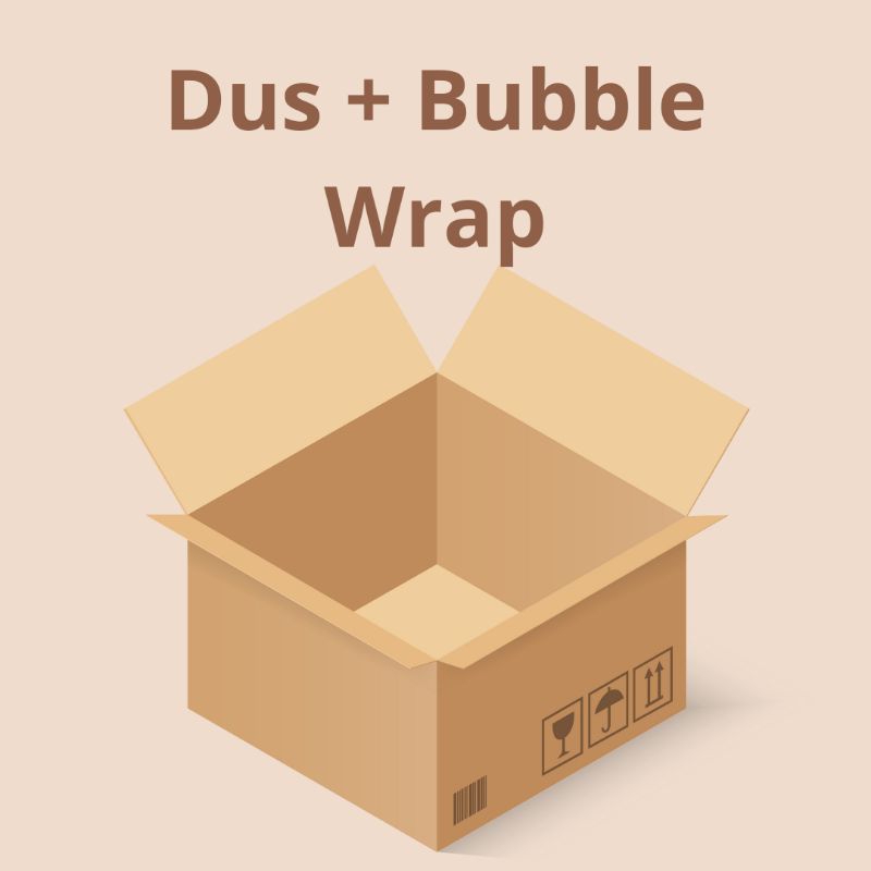 

Dus dan Bubble Wrap untuk Keamanan Pesanan Anda