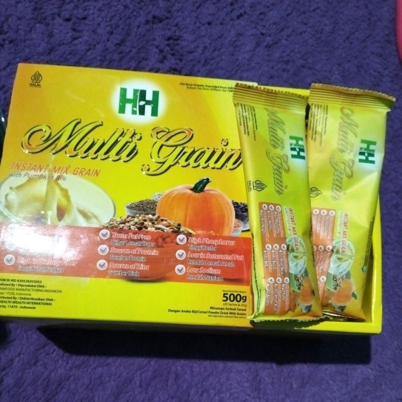 

HH Multigrain Minuman Sereal Tinggi Serat