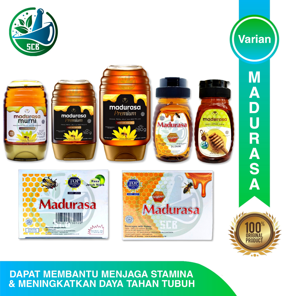 

Madurasa All Varian - Meningkatkan Daya Tahan Tubuh & Stamina