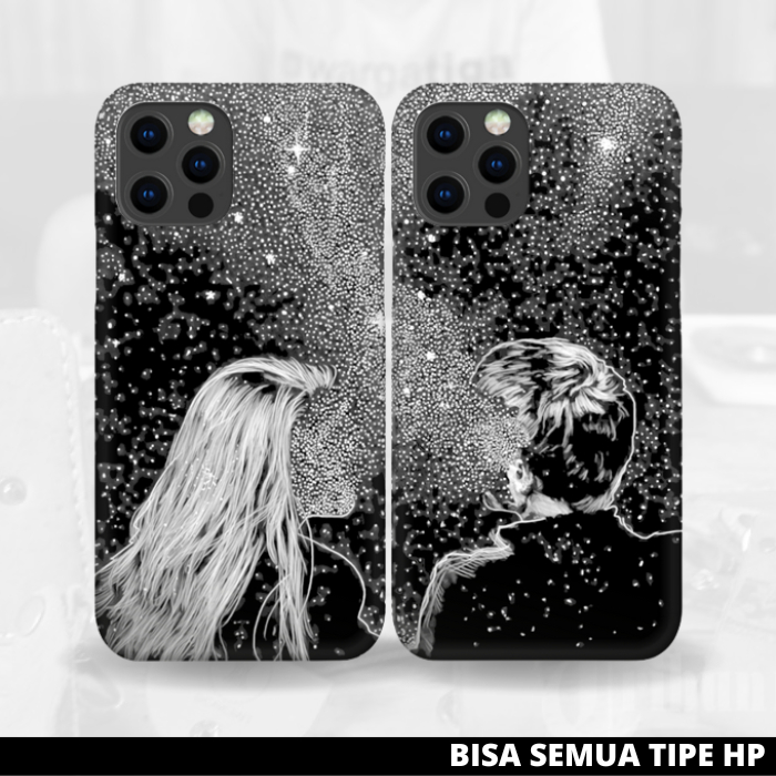 BOSCASING - Premium Casing Case Couple Aesthetic All Type Iphone Samsung Realme Oppo Vivo Xiaomi Red
