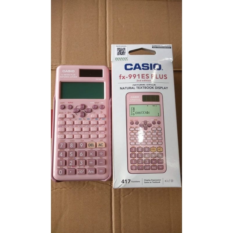 

KALKULATOR CASIO SCIENTIFIC FX 991 ES PLUS 2nd EDITION, PINK