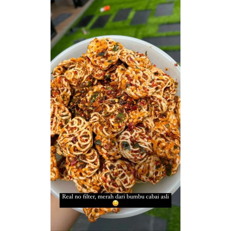 

250GRAM | 1/4 KILO KERUPUK SEBLAK RAFAEL KERING VIRAL
