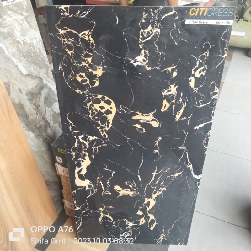 Granit lantai 60x120.Gold Portro/Citigress