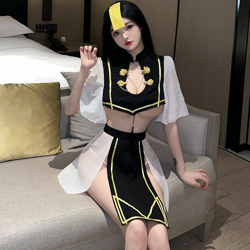 Lingerie Sexy Hot Binal Cosplay Costume Vampire Hantu China full set 2752-2