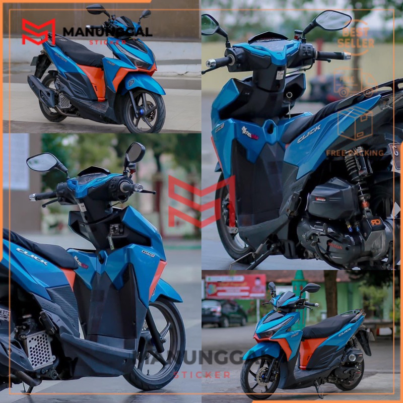 Skotlet Biru Muda Candy Kualitas Premium Untuk Motor dan Mobil