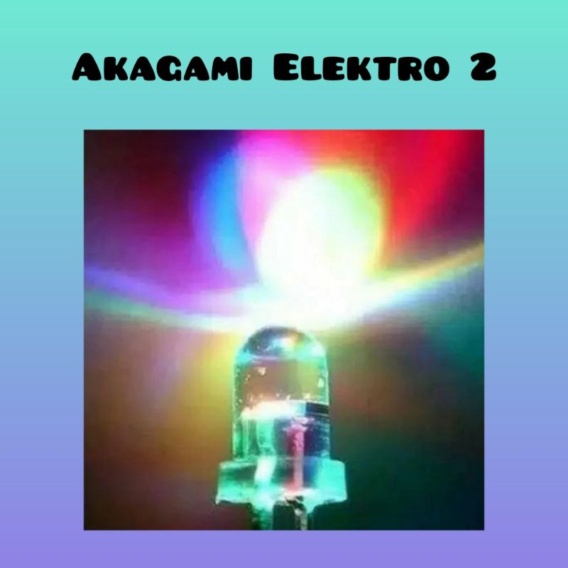 Lampu Led 5mm Kedip 3 Warna RGB. Led 5mm Kedip.