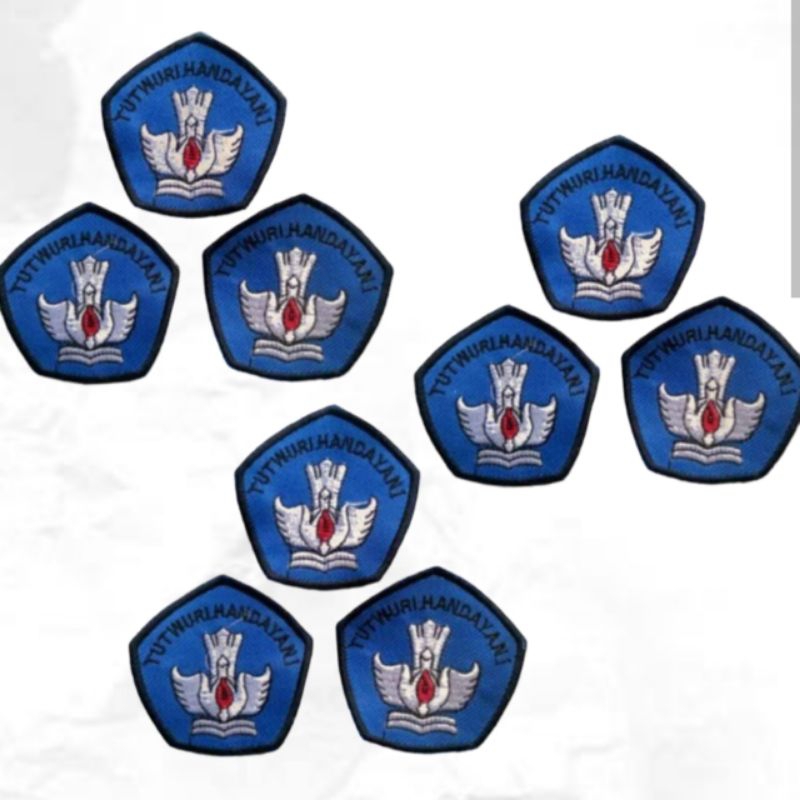 Bed Bet Tut Wuri Handayani Bordir - Badge Tut Wuri Handayani