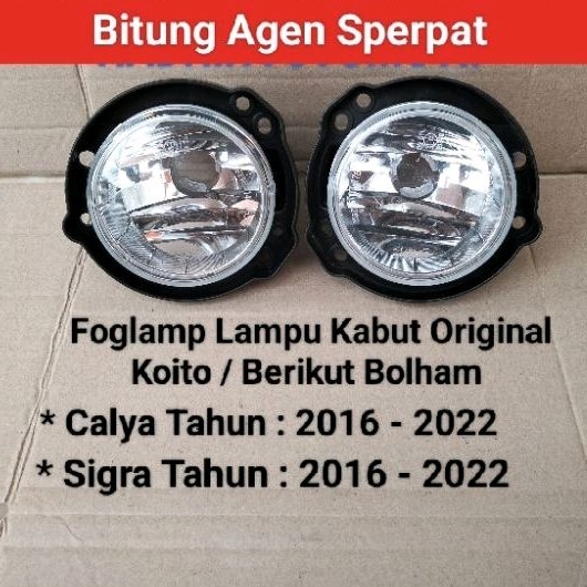 foglamp Lampu Kabut Calya / foglamp original Calya Harga 1 pcs kanan Atau Kiri