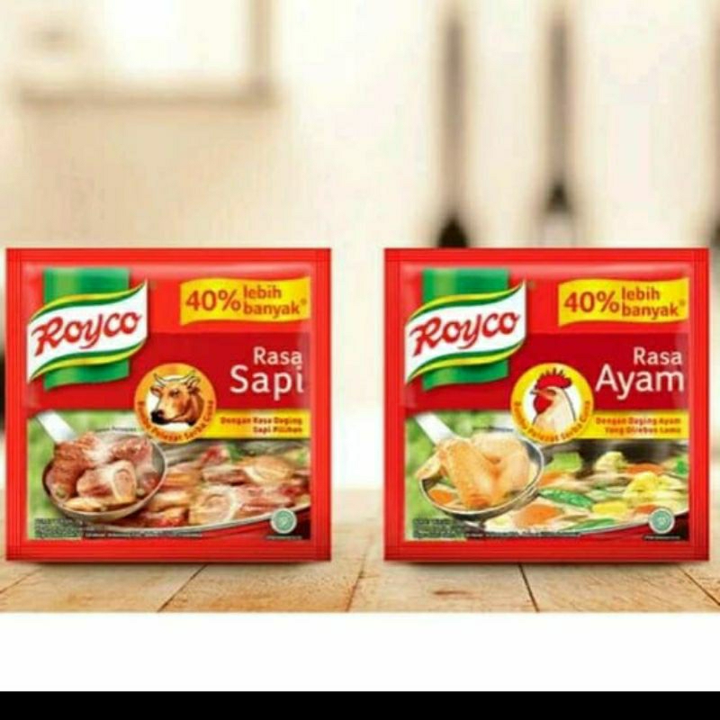 

ROYCO bumbu penyedap 9gr kaldu AYAM SAPI sachet RENCENG ( isi 12 ) / Royco Bumbu Kaldu Ayam Sapi / Royco Kaldu Sapi / Ayam 12x9gr / ROYCO Sapi / Ayam Sachet [12 pcs] / ROYCO renceng 12×9 gram | Royco murah