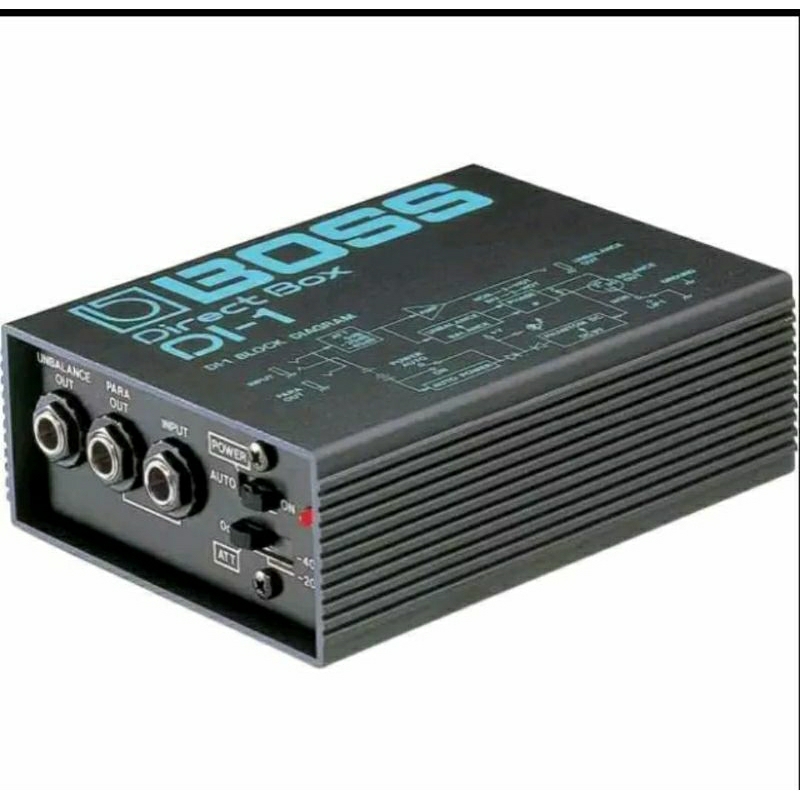 BOSS Direct Box DI BOX ACTIVE DI-1 DI1 di1 Boss Original Gaaransi Resmi