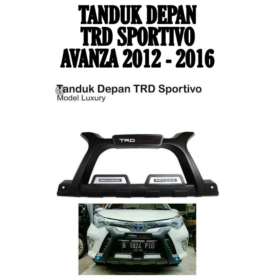 Tanduk Bumper Depan AVANZA XENIA LED Model Luxury