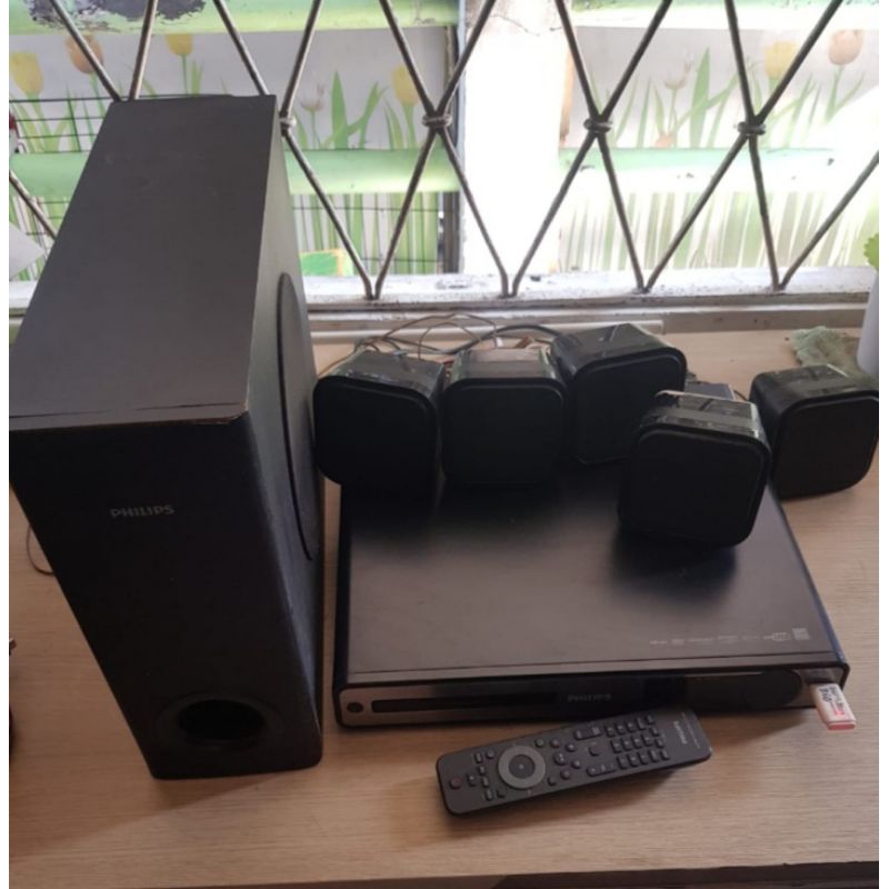HOME THEATER PHILIPS 5.1 BIOSKOP
