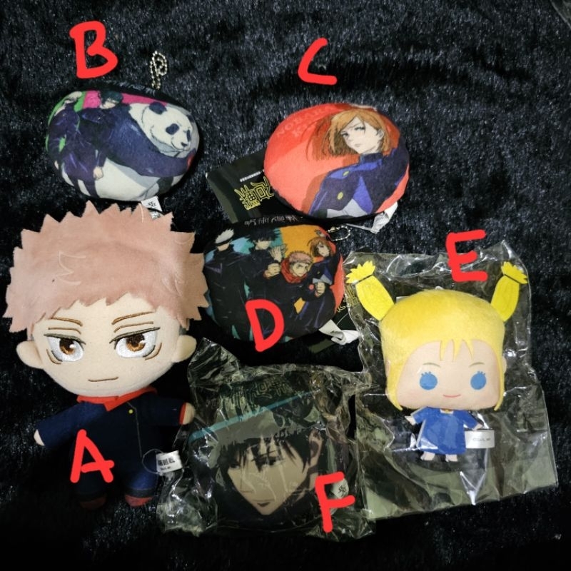 nuigurumi plush jujutsu kaisen yuji inumaki gojo team