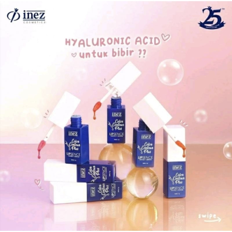 INEZ  LIPSENCE TINTED + SERUM / LIPTINT SERUM INEZ