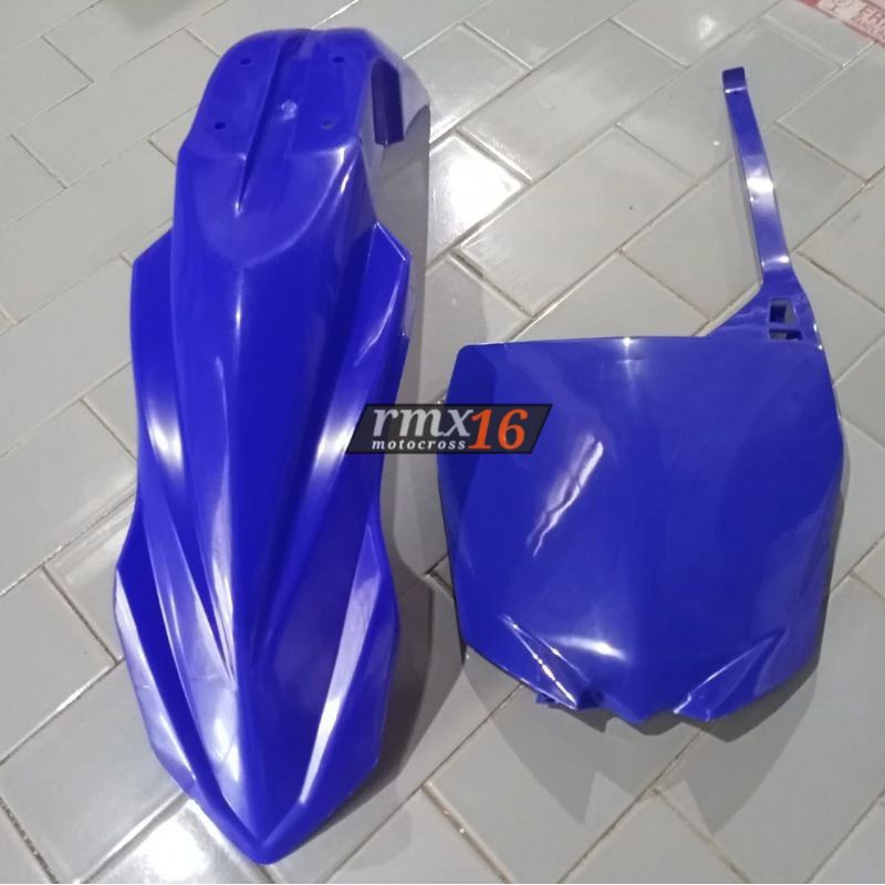 Spakbor depan YZ 250 dan Papan nomor YZ 250 Slebor depan Cover nomer YZ F 250