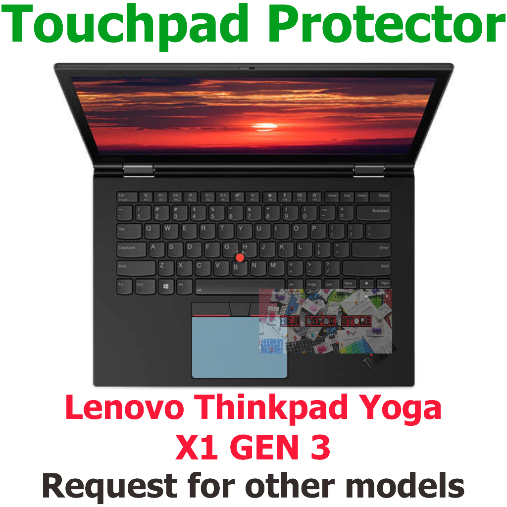 Touchpad Trackpad Protector Lenovo Thinkpad Yoga X1 GEN 3
