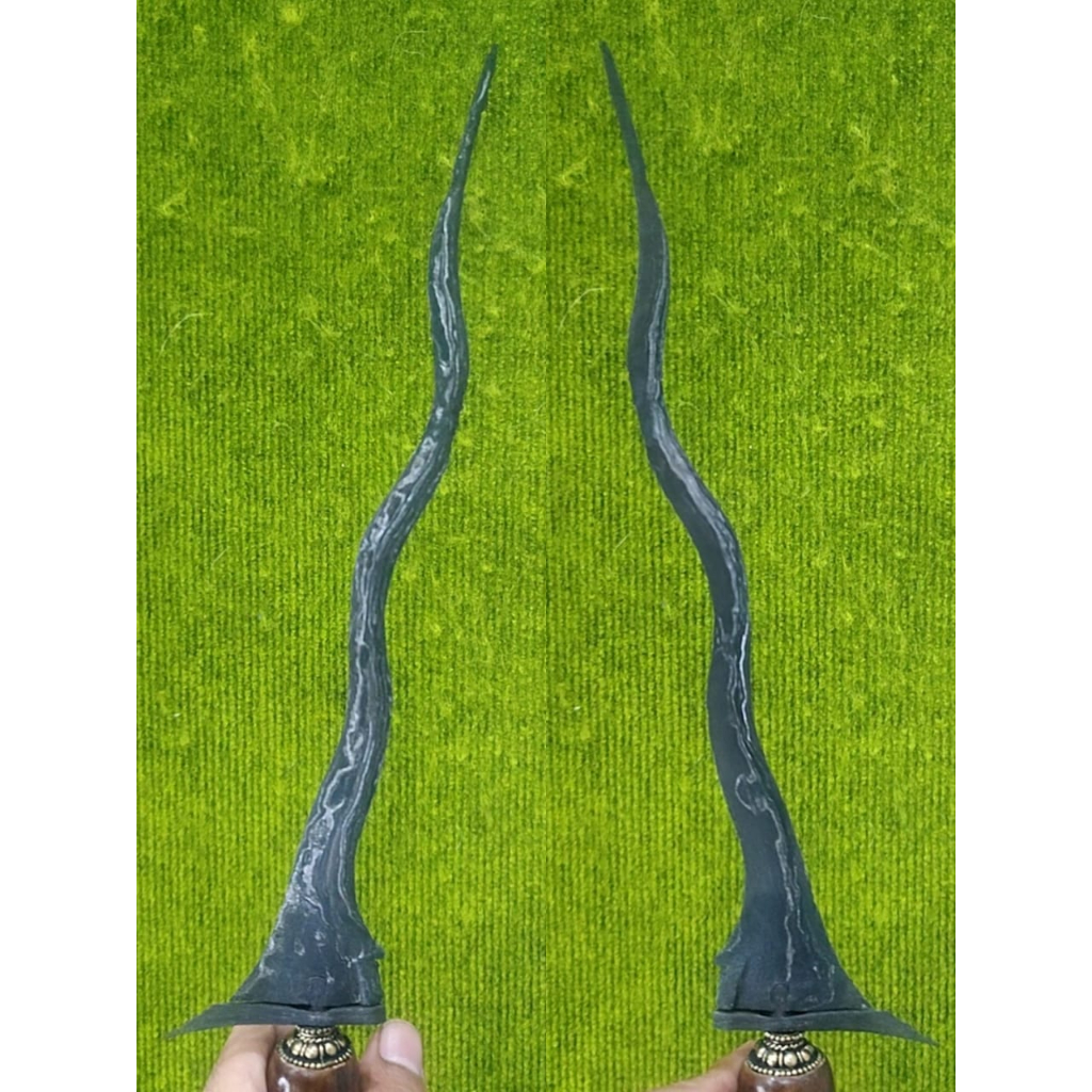 Keris Kebo Dhengen Luk 5 (Pesi Gapit) Sepuh - Majapahit, Kode185