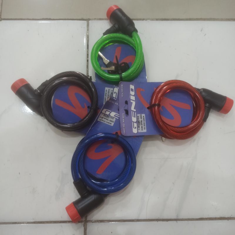 GEMBOK SEPEDA GENIO / KUNCI SEPEDA GENIO ACC SPAREPART
