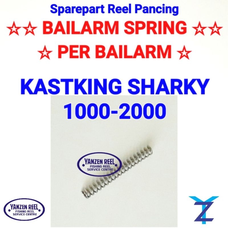 Sparepart reel pancing Per Bailarm / Bailarm spring / per buka tutup Reel Pancing KASTKING SHARKY
