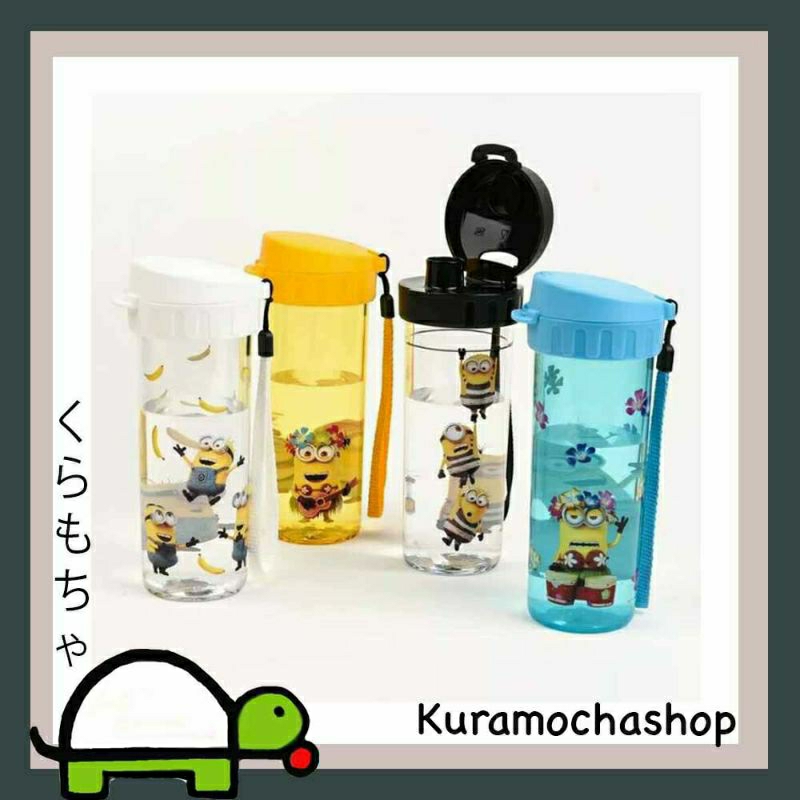 Minion Botol Minum Plastik Polikarbonat anti pecah Tupperware Limited Edition