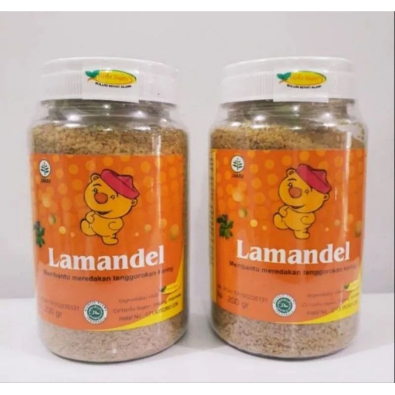 

Lamandel botol 200 gram