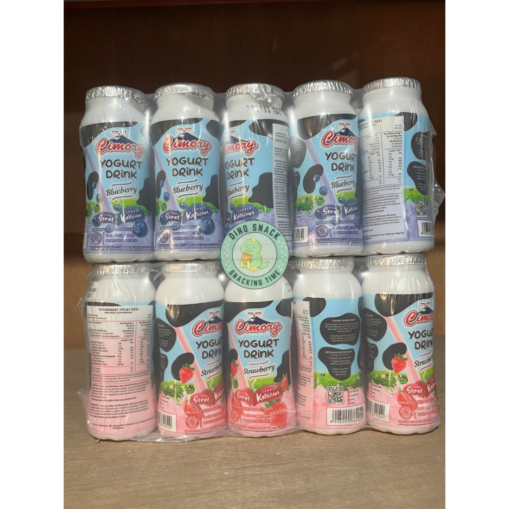 

Cimory Yoghurt Stroberi / Blueberry 65ML (Isi 5 Pcs)