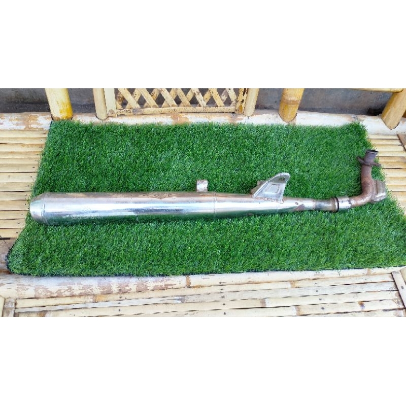 knalpot Suzuki rc100 bravo original