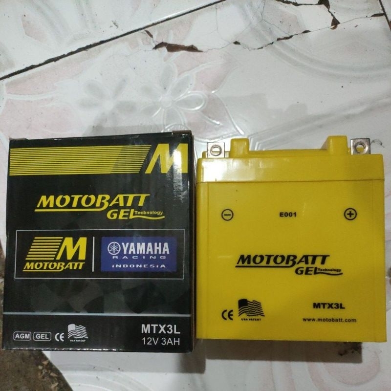 accu motobatt MTX3L/motor RX-King