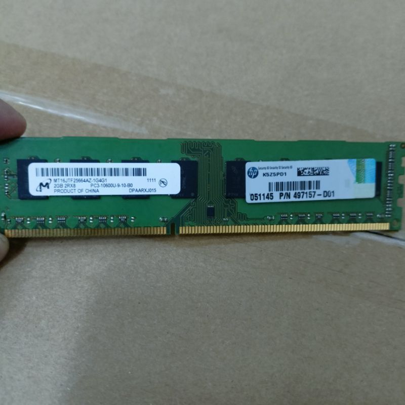 memory/ram PC 2gb DDR3 pc3 12800U/1600U