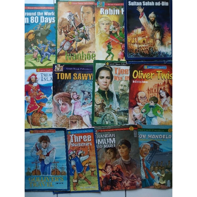 Buku GREAT CLASSIC COLLECTION Komik Anak Great Classic Collections Buku Anak Pengetahuan