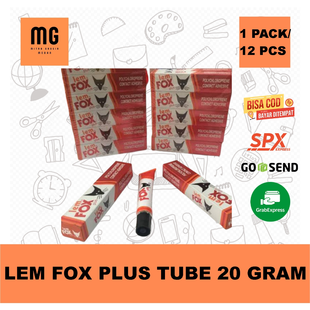 

Lem Vox Plus Tube 20 Gram Harga 1 Lusin