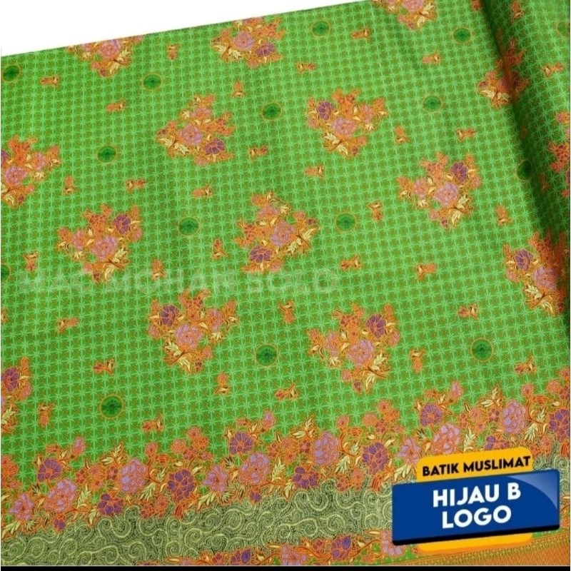 Kain batik NU muslimat kain bahan batik nu