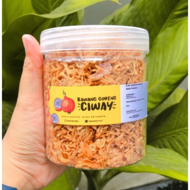 

BAWANG GORENG CIWAY 150gram Original KRIUK TANPA Campuran - Premium Fried Shallots