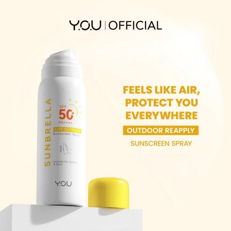 YOU SUNSCREEN SUNBRELLA SPF 50 PA++ SUNSCREEN SPRAY
