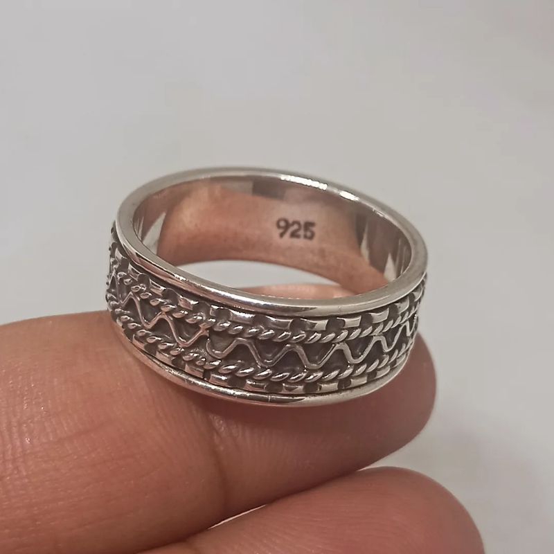 Cincin Ring Pria Perak Silver 925