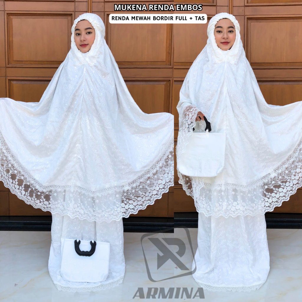 Mukena Seserahan Sultan Katun Premium Bordir Mewah Tabur Mutiara Mukena Hantaran Mukena Seserahan Mu